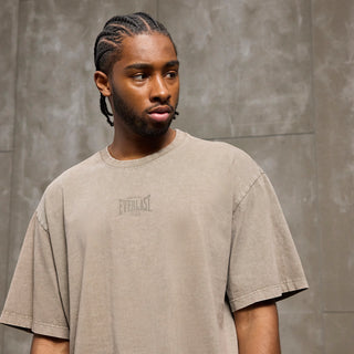 Everlast® EVERLAST WASHED BOX FIT TEE T-shirt Sand