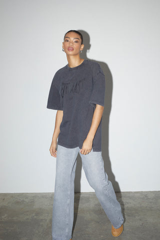 Everlast® EVERLAST WASHED BOX FIT LOGO TEE T-shirt Black