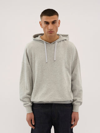 Everlast® EVERLAST BACK LOGO HOODIE Hoodie 413 Light Grey melange