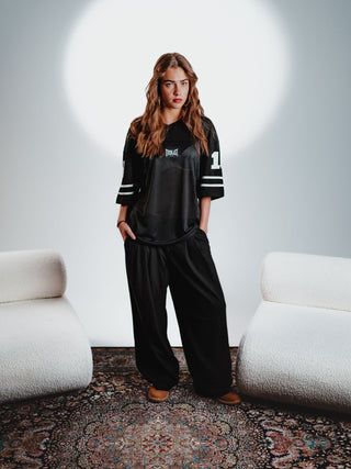 Everlast® EVERLAST BOXY FOOTBALL MESH JERSEY SS T-shirt Black