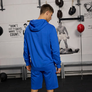 Everlast® EVERLAST Mens Iconic Maximized Logo Sweat Hoodie Sweatshirt Blue
