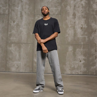 Everlast® EVERLAST Mens SS Oversized Heavyweight Greatness Is Within Tee T-shirt Black