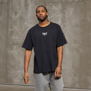 Everlast® EVERLAST Mens SS Oversized Heavyweight Greatness Is Within Tee T-shirt Black