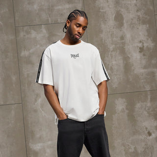 Everlast® EVERLAST Mens SS Oversized Heavyweight Greatness Is Within Tee T-shirt White