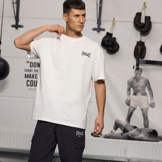 Everlast® EVERLAST Mens SS Oversized Iconic Logo Tee T-shirt White