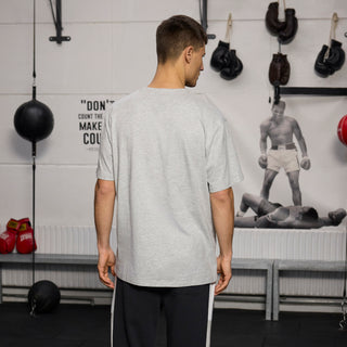 Everlast® EVERLAST Mens SS Oversized Iconic Logo Tee T-shirt Grey