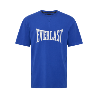 Everlast® EVERLAST Mens SS Oversized Iconic Maximized Logo Tee T-shirt Blue