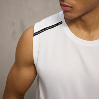 Everlast® EVERLAST Mens The Greatest Mesh Tank Top T-shirt White