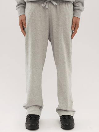 Everlast® EVERLAST STRAIGHT BAGGY FIT SWEAT PANTS Pants 413 Light Grey melange