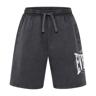 Everlast® Nordic EVERLAST WASHED BAGGY FIT SWEAT SHORTS Shorts Black