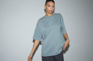 Everlast® EVERLAST WASHED BOX FIT LOGO TEE T-shirt Blue