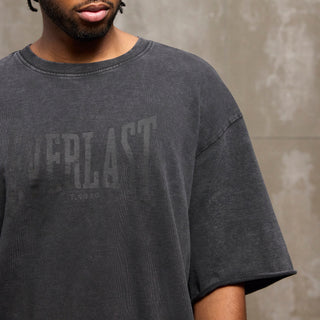 Everlast® EVERLAST WASHED RAW SWEAT TEE T-shirt Black