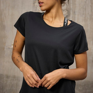 Everlast® EVERLAST Womens SS Premier Training Tee EVERDRI ™ T-shirt Black