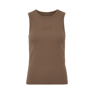 Everlast® EVERLAST Womens Trend Rib Tank Top T-shirt Sand