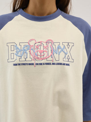 Everlast® Bronx Raglan Tee T-shirt White/Blue