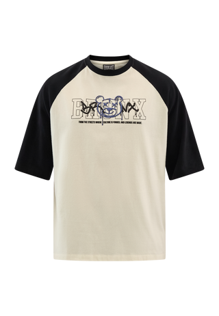Everlast® Bronx Raglan Tee T-shirt White/Black