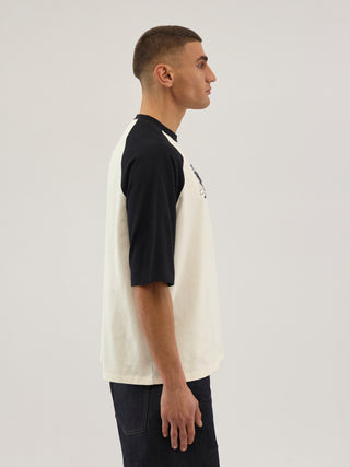 Everlast® Bronx Raglan Tee T-shirt White/Black