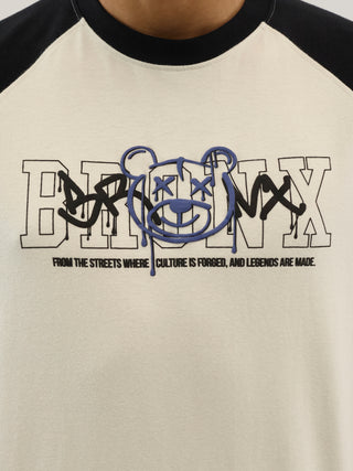 Everlast® Bronx Raglan Tee T-shirt White/Black