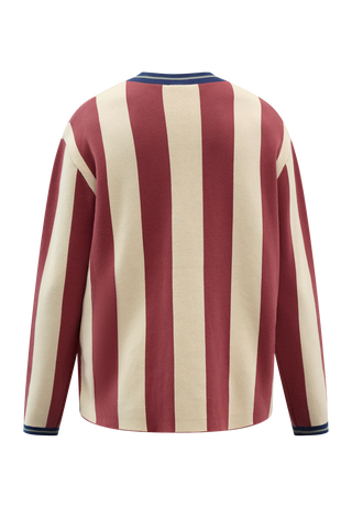 Everlast® Heritage Striped Jersey Knit 19-1533 TCX