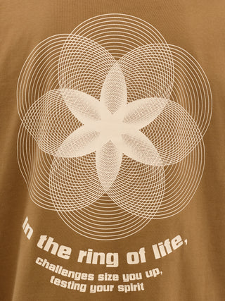 Everlast® INNER RING TEE T-shirt LIGHT BROWN