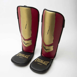 Everlast® Nordic Prospect Youth Shin Guard Accessories Red/Gold