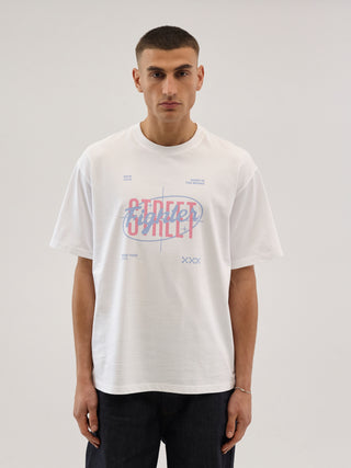 Everlast® Street Fighter Tee T-shirt Hvid