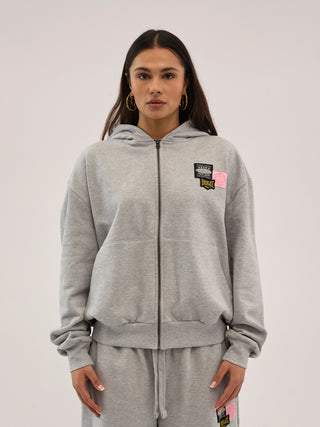 Everlast® Bronx original Hoodie Cardigan Grey