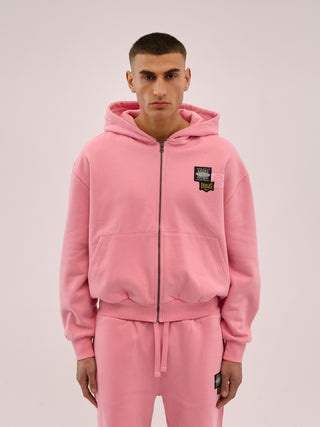 Everlast® Bronx original Hoodie Cardigan Pink