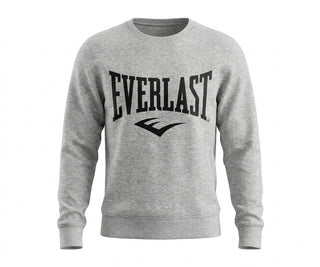 Everlast® Sport Sweat crewneck with big logo Hoodie Grey